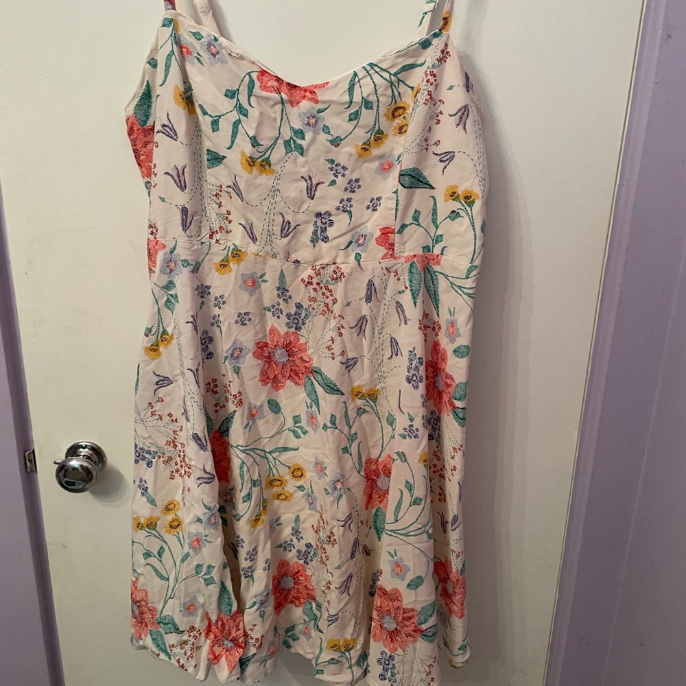 Old navy white floral sundress